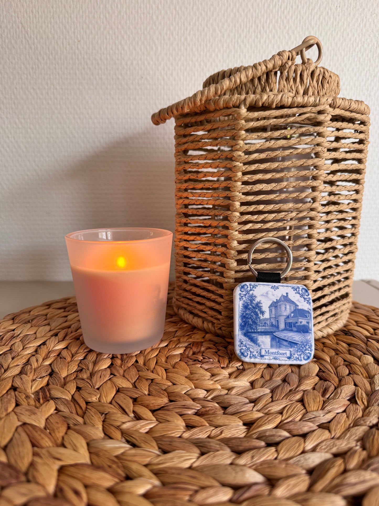 Sleutelhanger Delftsblauw β Het Kasteel - Montfoort ππ