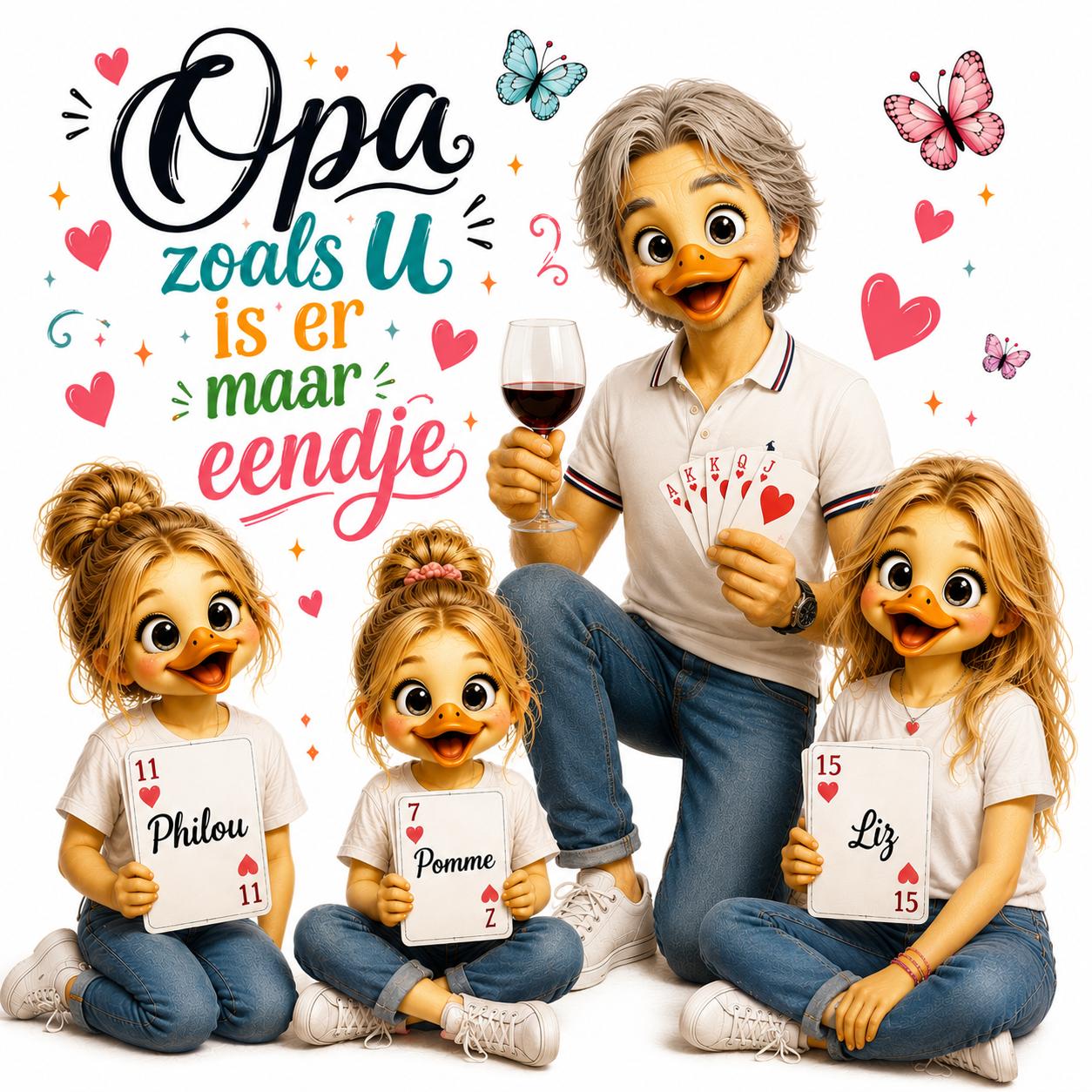 💙Gepersonaliseerd tegeltje “Zoals jij is er maar eentje” 💙