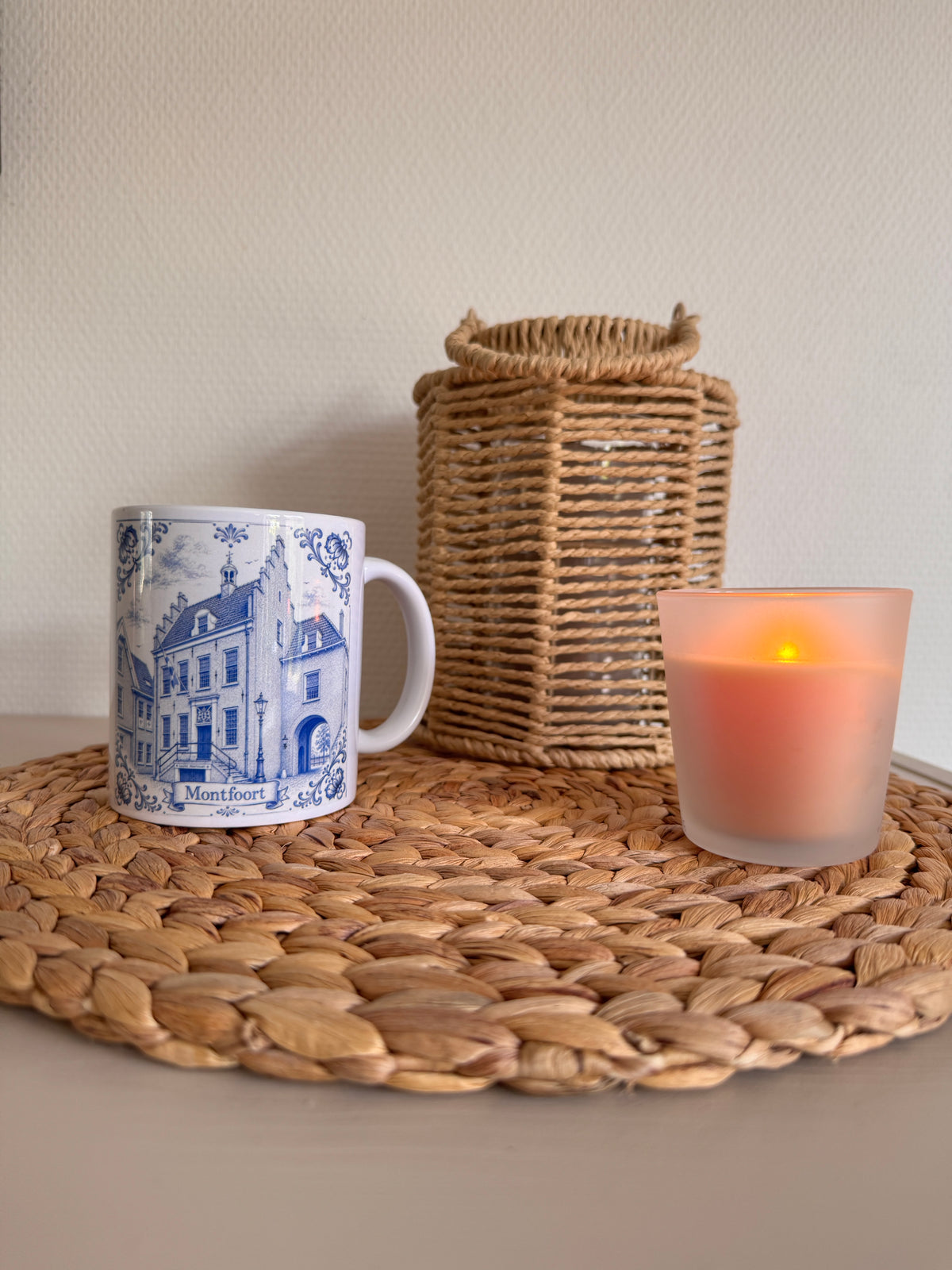 💙 Delftsblauw Mok – Het Oude Stadhuis - Montfoort ☕