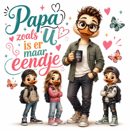 🦆 “Papa zoals u is er maar eendje” 💙