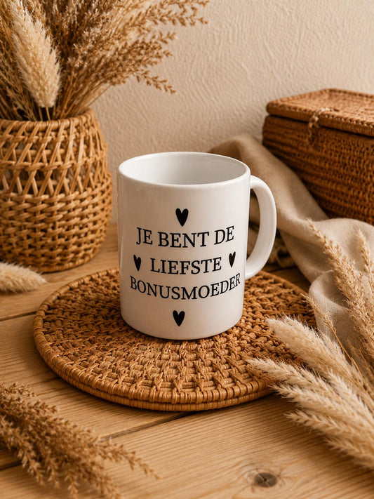 ☕ Mok – Je bent de liefste Bonusmoeder 💕