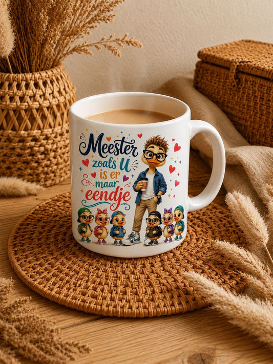 Mok Meester – "Meester zoals u is er maar eendje" 💙